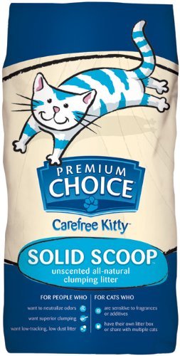 Premium Choice Cat Litter - Carefree Clumping Clay
