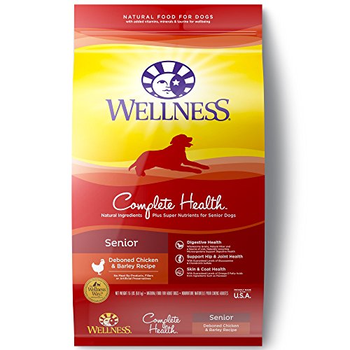 Wellness Complete Health Dog Food - Senior Chicken & Barley