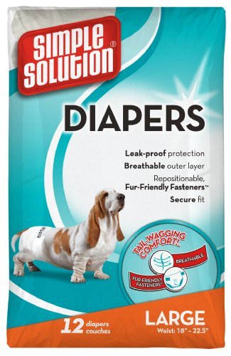 Simple Solution Disposable Pet Diaper