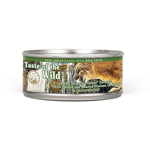Taste Of The Wild® Rocky Mountain Feline Recipe with Salmon and Roasted Venison in Gravy