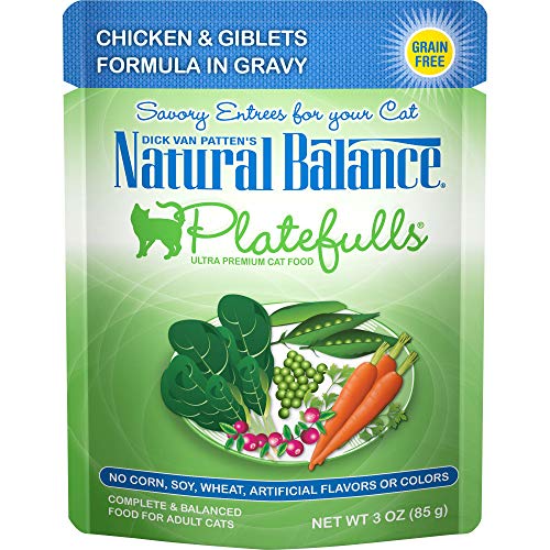 Natural Balance Platefulls® Chicken & Giblets Formula in Gravy Cat Food