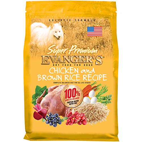 Evanger's Chicken With Brown Rice Dry Dog Food