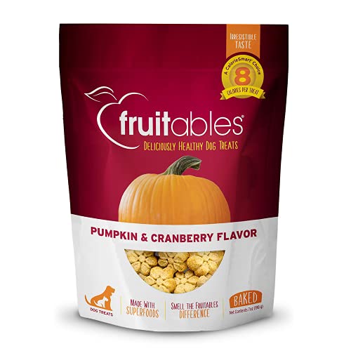 Fruitables® Pumpkin & Cranberry Healthy Dog Treats