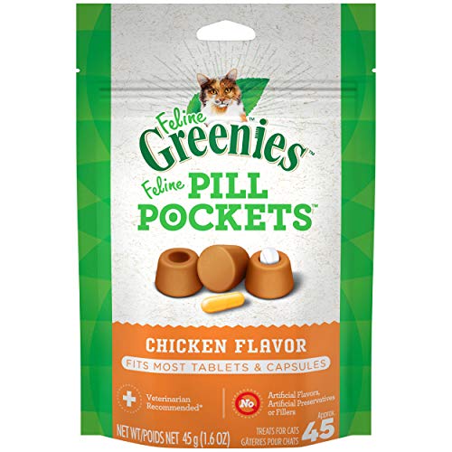 Greenies Cat Treats - Pill Pockets - Chicken
