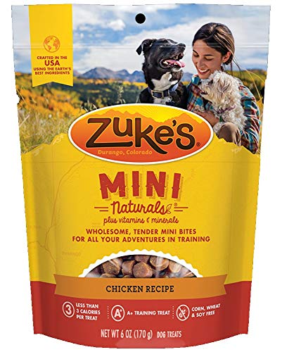 Zuke's Dog Treats - Mini Natural Chicken