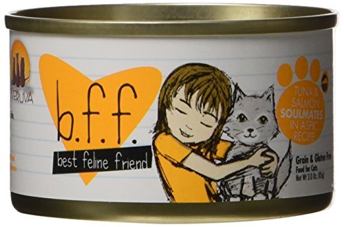 Weruva Cat BFF Originals, 3 oz, Soulmates, Tuna & Salmon
