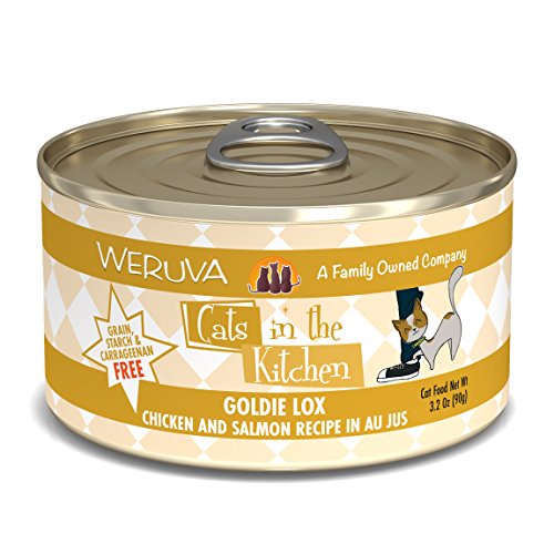 Weruva Cats in the Kitchen Goldie Lox Chicken and Salmon Recipe Au Jus for Cats