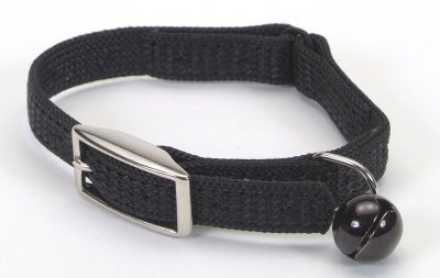 Snag-Proof Safety Cat Collar-Black