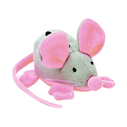 Rattle Clatter Mouse with Catnip Cat Toy