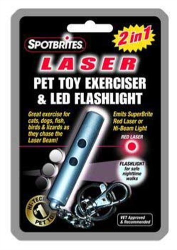 Pet Laser 2-in-1 Exerciser & LED Flashlight