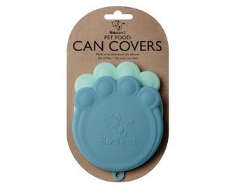 Ore Pet Food Can Covers - Blue