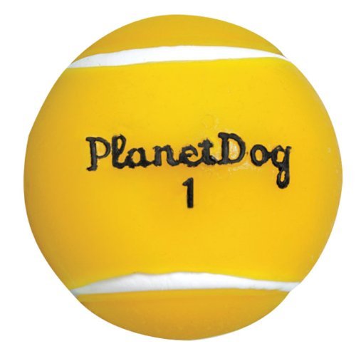 Outward Hounds Treat dispensing Dog Toy - Yellow Tennis Ball