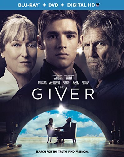 Giver Thwaites Bridges Streep Blu Ray DVD Uv Pg13 