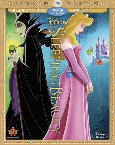 Sleeping Beauty Disney Blu Ray DVD Blu Ray DVD G 