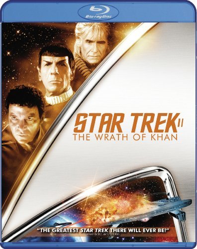 Star Trek 2 Wrath Of Khan Shatner Nimoy Blu Ray Ws Pg 