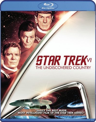 Star Trek 6 Undiscovered Count Shatner Nimoy Blu Ray Ws Pg 