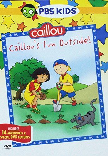 Caillou Caillou's Fun Outside Pbs DVD G 