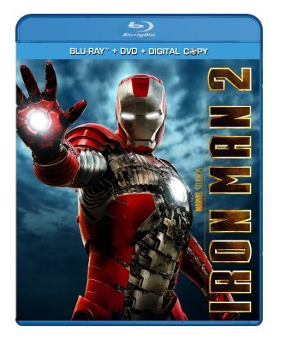 Iron Man 2 Downey Paltrow Cheadle Blu Ray Ws Pg13 2 Br Incl. DVD Dc 