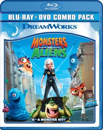 Monsters Vs. Aliens/Monsters Vs. Aliens@Blu-Ray/Ws@Pg/Incl. Dvd/Dc