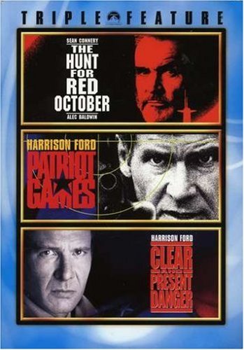 Patriot Games / Clear and Present Danger / Hunt for Red October/Jack Ryan 3 Pack Triple Feature@Ws@Nr/3 Dvd