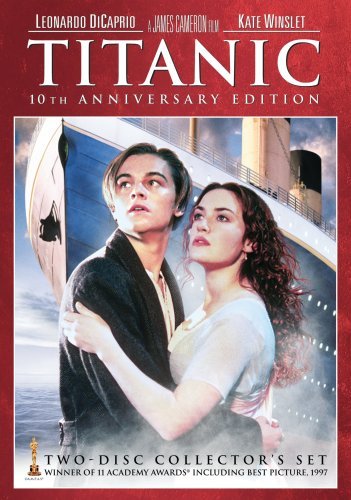 Titanic Dicaprio Winslet Ws 10th Anniv. Ed. Pg13 2 DVD 