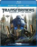 Transformers Dark Of The Moon Labeouf Huntington Whiteley Du 3d Blu Ray DVD Dc Uv Pg13 Incl. DVD Dc Uv 