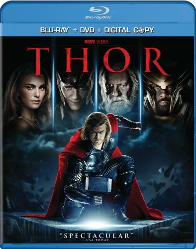Thor Portman Hopkins Hemsworth Blu Ray DVD Dc Pg13 