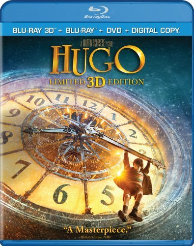 Hugo 3d 2d Kinglsey Cohen Butterfield Ws Blu Ray Pg 2 Br Incl. DVD Uv 