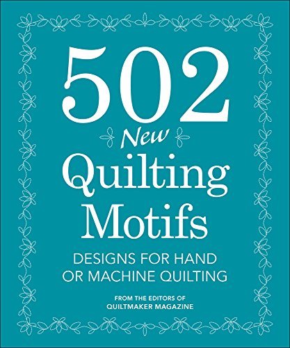 Quiltmaker Magazine 502 New Quilting Motifs Designs For Hand Or Machine Quilting 