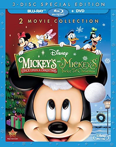 Mickey's Once Twice Upon A Christmas Double Feature Blu Ray G 