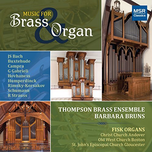 Bach Thompson Brass Ensemble Music For Brass & Organ 