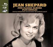 Jean Shepard 5 Classic Albums Plus Import Gbr 4 CD 