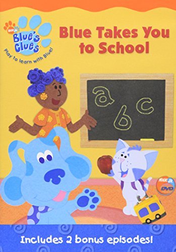 Blue's Clues Blue Takes You To School DVD Nr 