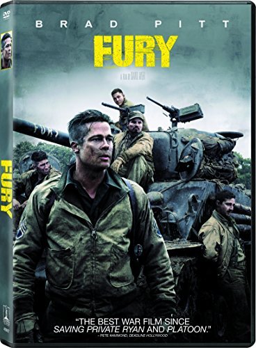 Fury Pitt Lebeouf Lerman DVD R 