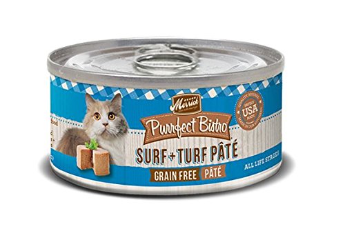 Merrick Purrfect Bistro Grain Free Surf + Turf Pâté for Cats