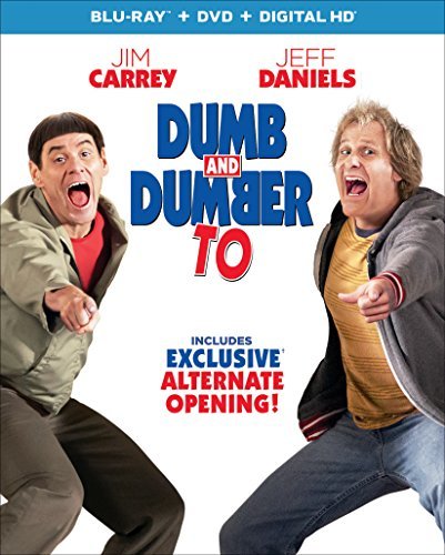 Dumb & Dumber To Carrey Daniels Blu Ray DVD Dc Pg13 