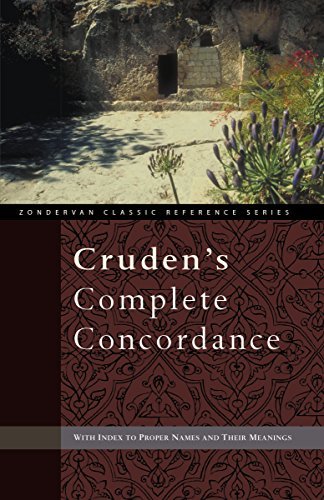 Alexander Cruden/Cruden's Complete Concordance
