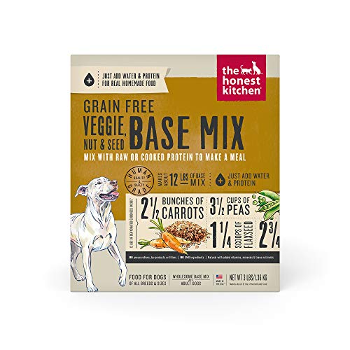 Honest Kitchen Dog Food - Grain Free Veggie, Nut & Seed Base Mix
