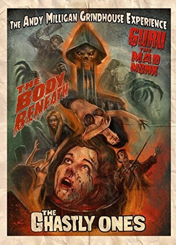 Andy Milligan Grindhouse Experience/Ghastly Ones/Guru The Mad Monk/Body Beneath@Dvd@R