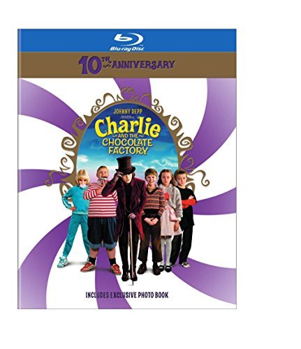Charlie & The Chocolate Factory/Depp/Carter/Highmore@Blu-ray@10th Anniversay/Pg13