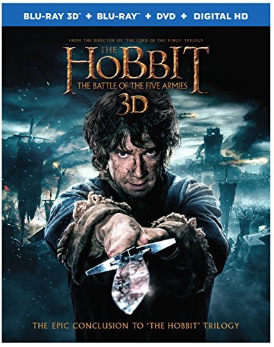 Hobbit: Battle of the Five Armies/Mckellen/Freeman/Armitage@3D/Blu-ray/Dvd/Dc@Pg13