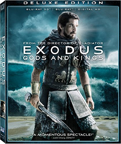 Exodus: Gods & Kings/Bale/Edgerton/Kingsley/Turturro@3D/Blu-ray/Dc@Pg13