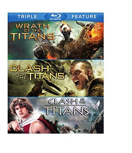 Clash Of Titans (1981)/Clash Of Titans (2010)/Wrath Of The Titans/Triple Feature@Blu-ray@Pg13