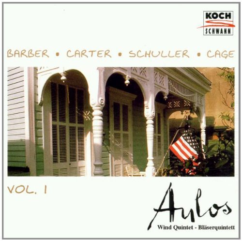 Aulos Wind Quintet/Vol. 1-Barber/Carter/Cage/&@Aulos Wind Qnt
