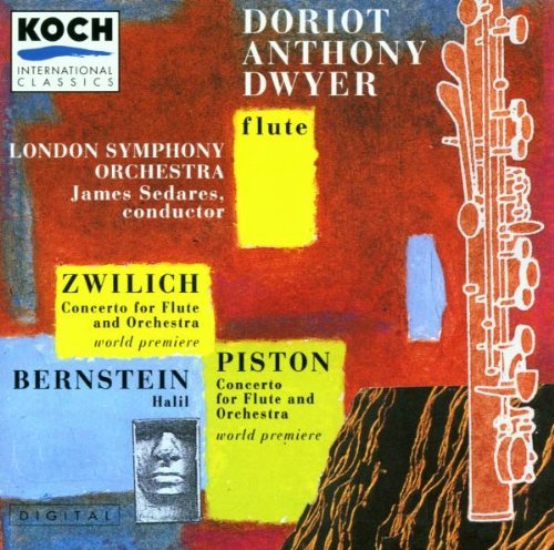 Doriot Anthony Dwyer/Plays Zwilich/Piston/Bernstein@Dwyer (Fl)@Sedares/London So