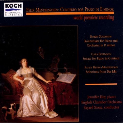 R./& Mendelssohn/Schumann/Piano Concerto Fragment In@Eley*jennifer (Pno)@Stone/English Co