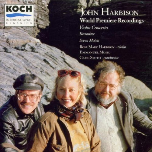 J. Harbison Con Vn Recordare Motets & Harbison*rose Marie (vn) Smith Emmanuel Music 