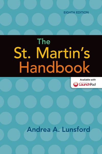 Andrea A. Lunsford/The St. Martin's Handbook@0008 EDITION;