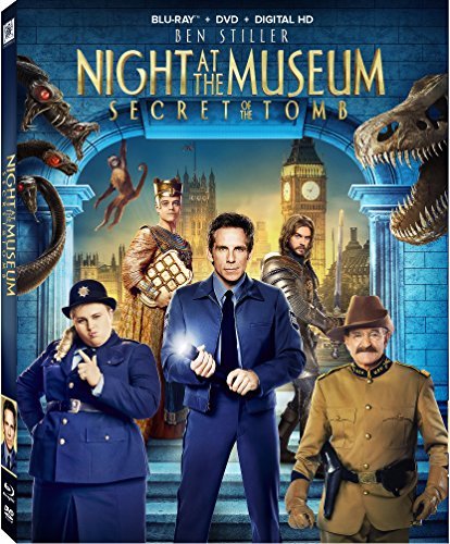Night At The Museum Secret Of The Tomb Stiller Williams Wilson Blu Ray Dc Pg 
