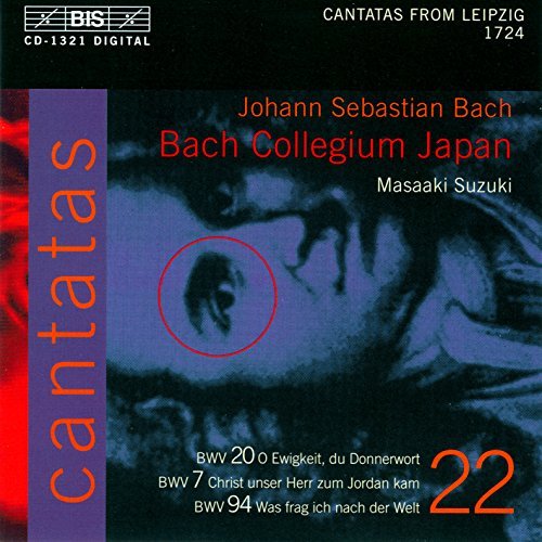 Johann Sebastian Bach/O Ewigkeit Du Donnerwort/&@Nonoshita/Blaze/Kobow/&@Suzuki/Bach Collegium Japan